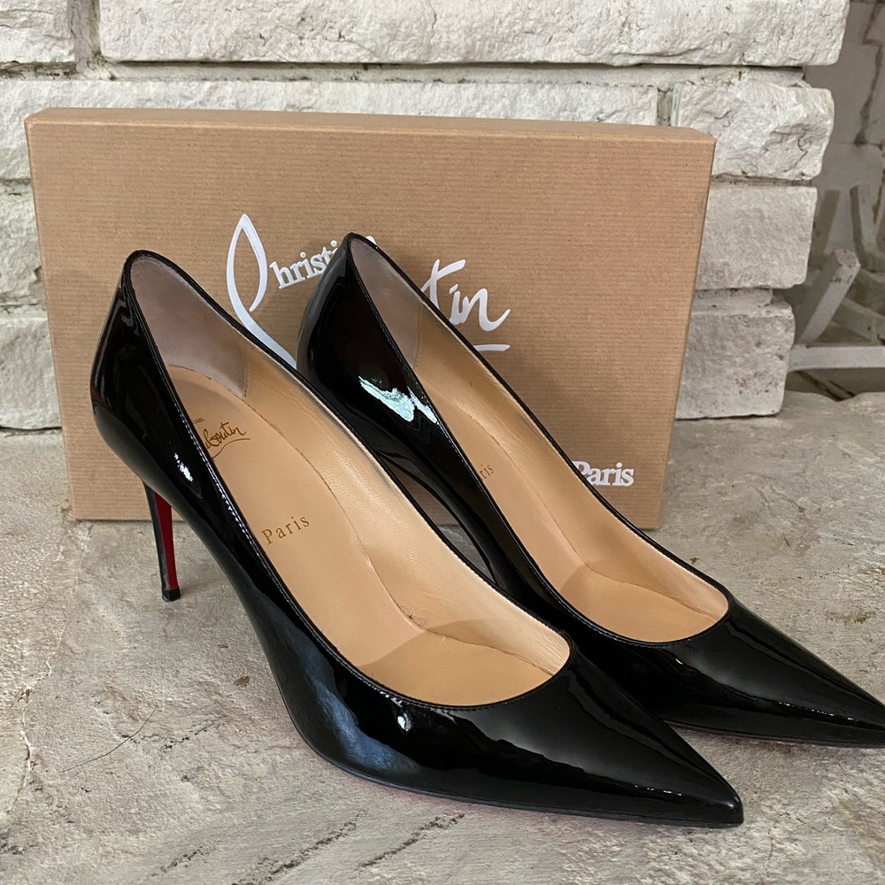 Christian Louboutin Patent Kate 85mm